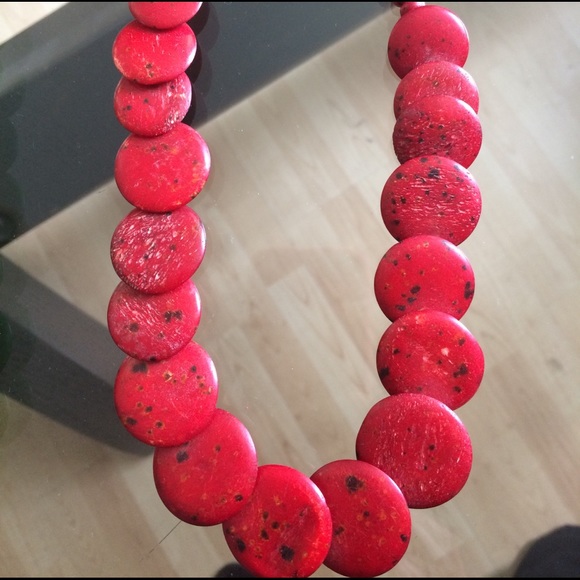 Flat round Beaded necklaces - Picture 3 of 4