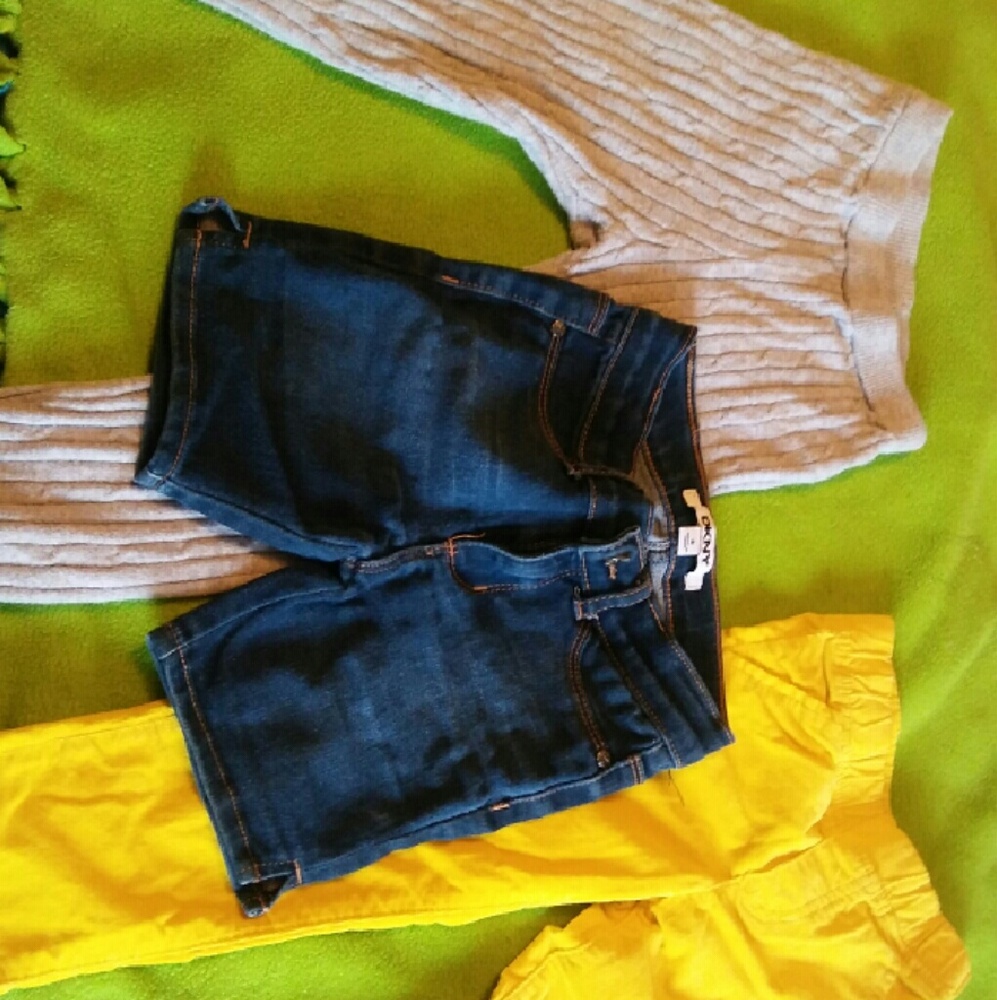 1 Dkny Jeans, oshkosh leggings and yellow carter p