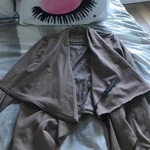 NWT taupe jacket.