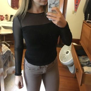 H&M Mesh Long Sleeve