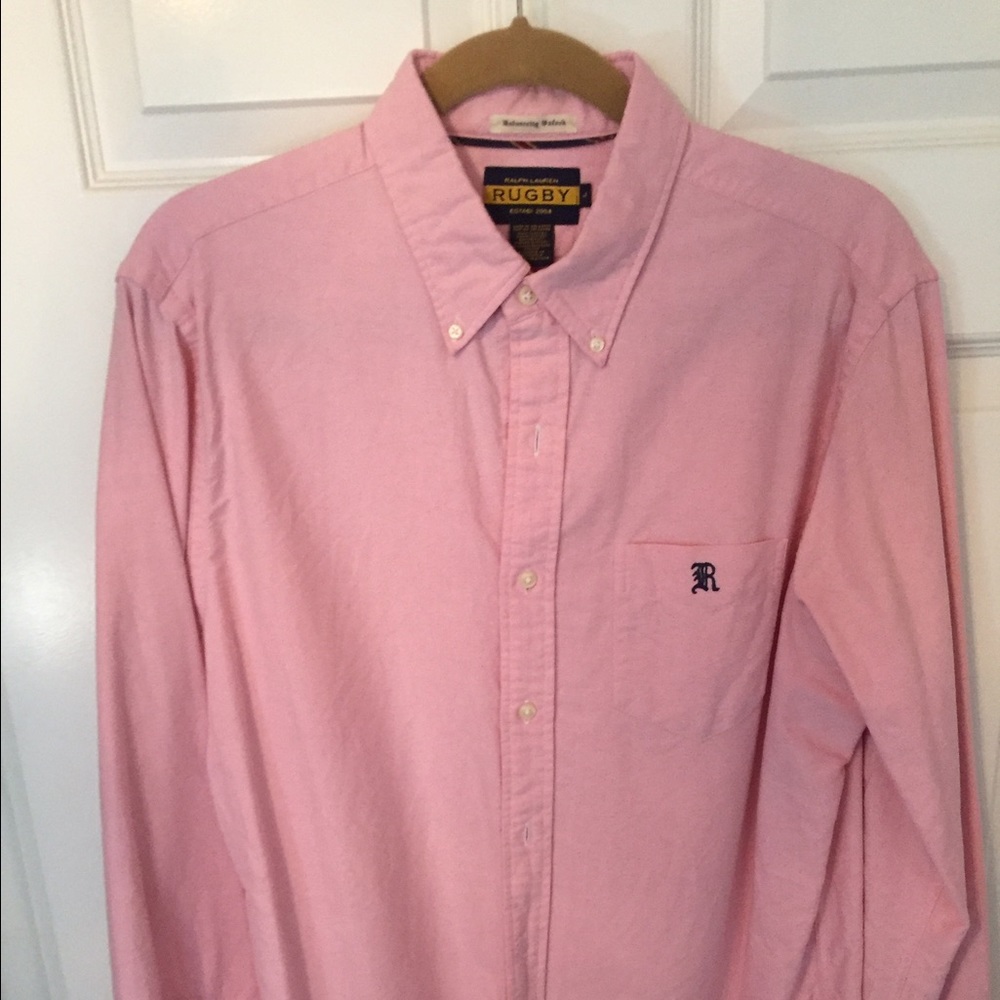 Men's Ralph Lauren Rugby Oxford button down  L