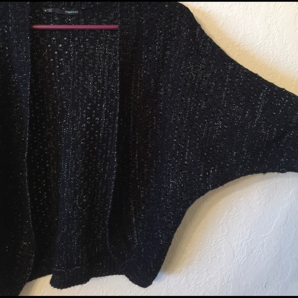 Knitted black sparkly sweater! - Picture 3 of 3