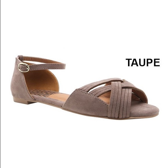 1 left! STARLIGHT Vegan Suede Flat - Picture 4 of 6