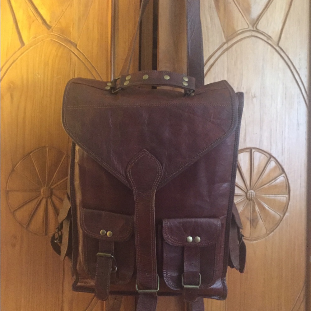 Satchel Bag Genuine Learher