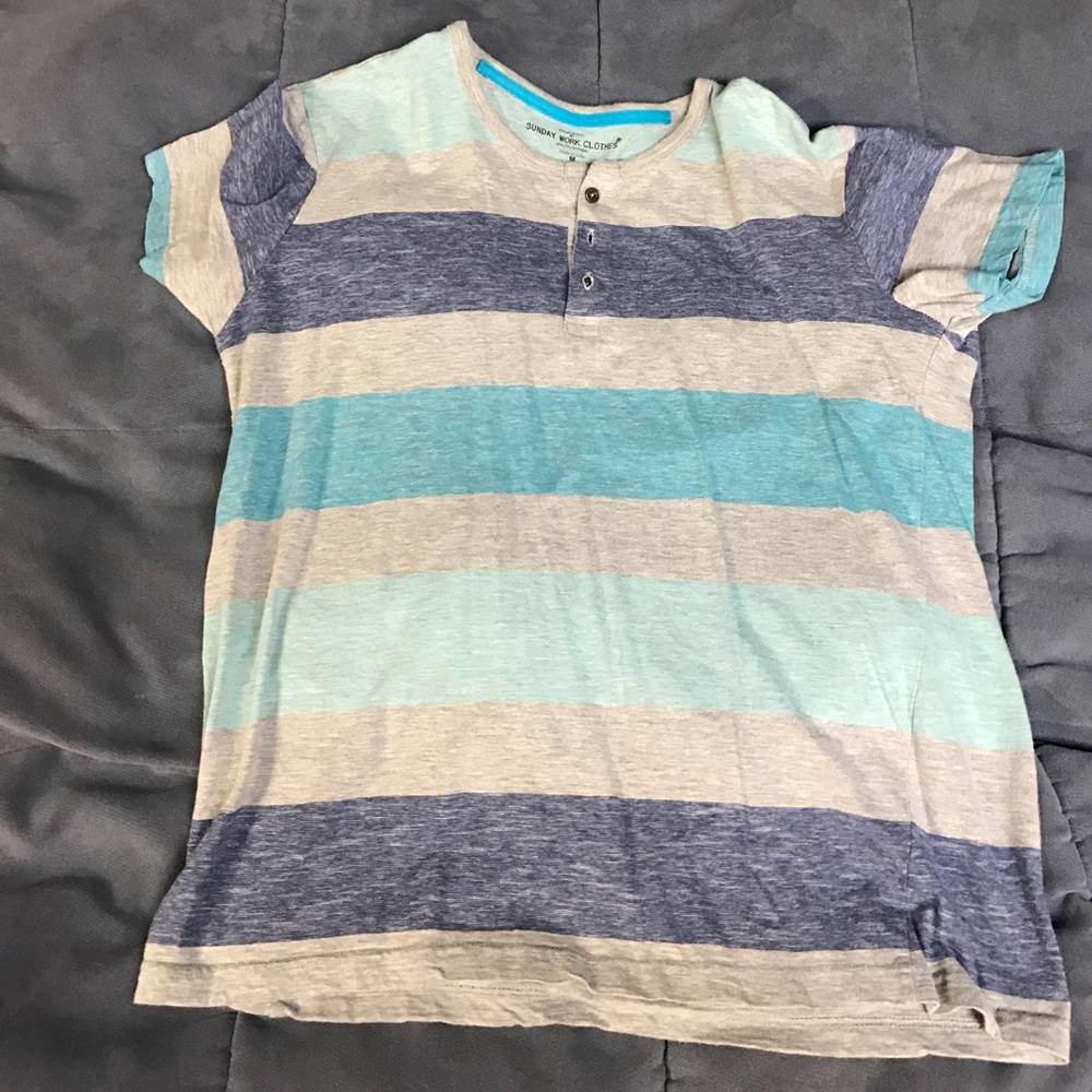 Men's striped tee