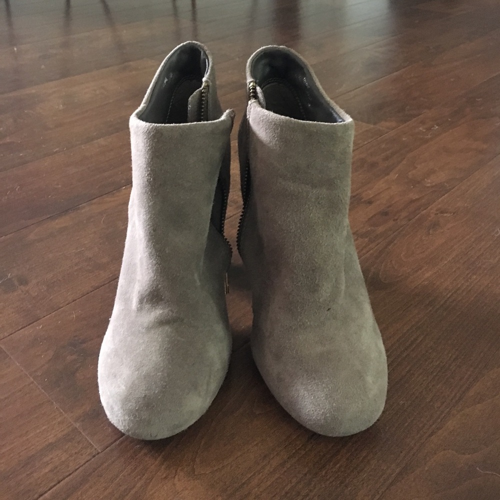 Grey booties
