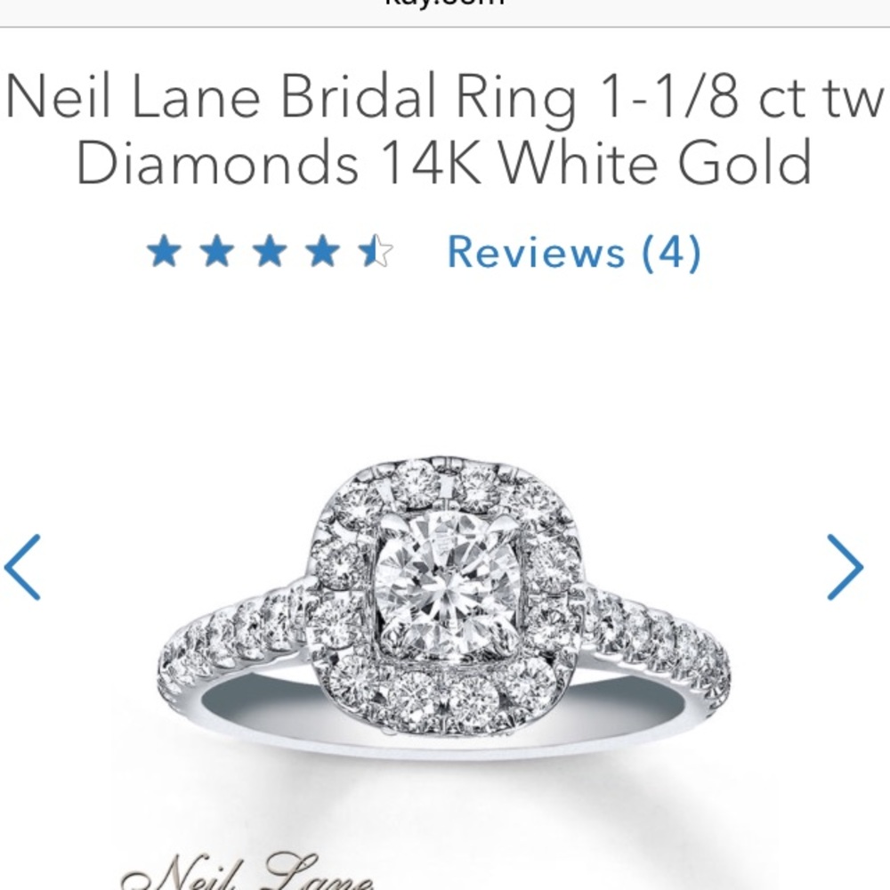 1 1/8ct Kay Jewelers Neil Lane Engagement Ring