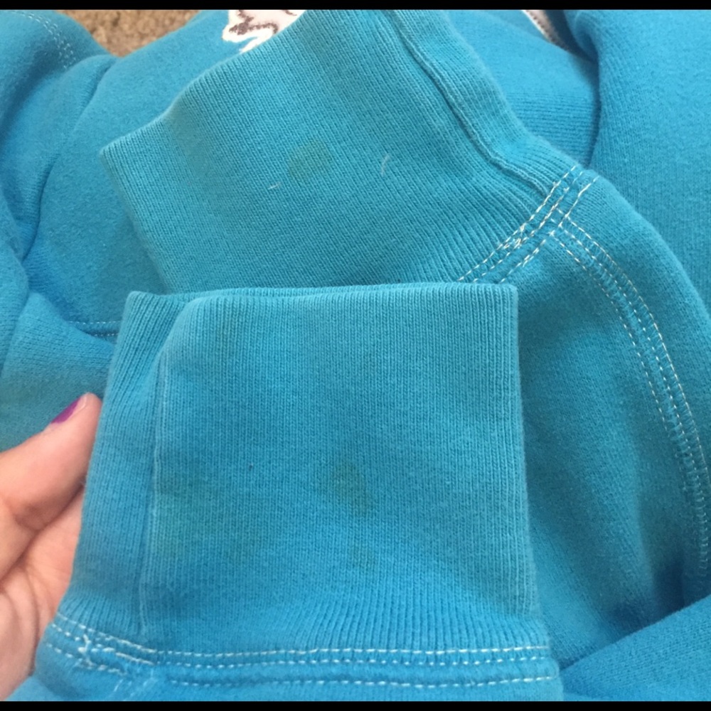 Blue Abercrombie hoodie - Picture 3 of 3