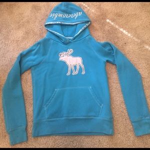 Blue Abercrombie hoodie