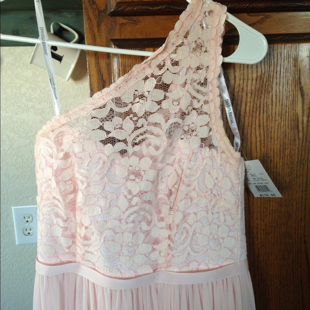 David's Bridal bridesmaid dress