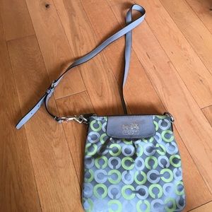 Well loved Coach crossbody+wallet