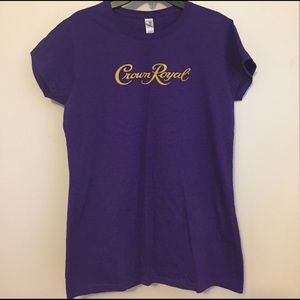 Crown royal purple tee