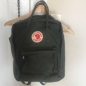 Gray Fjallraven Kanken backpack
