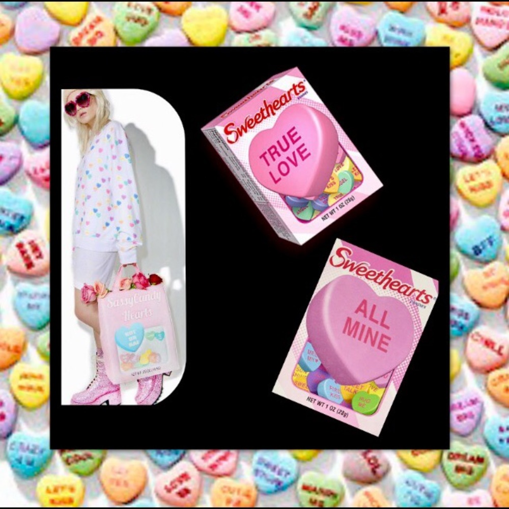 HEARTBREAKER•F%CK OFF•TOTE PINK CANDY•GRAPHIC - Picture 5 of 8