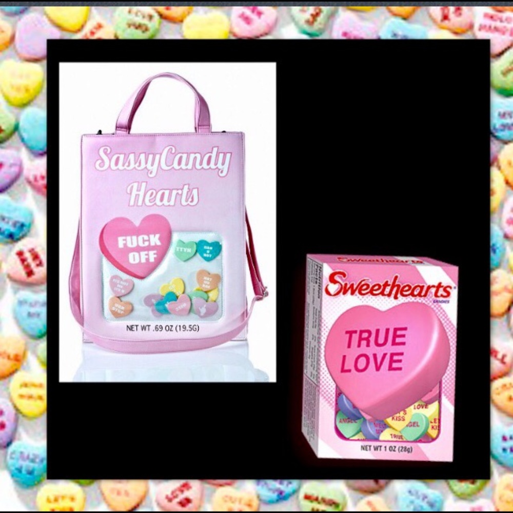HEARTBREAKER•F%CK OFF•TOTE PINK CANDY•GRAPHIC - Picture 6 of 8