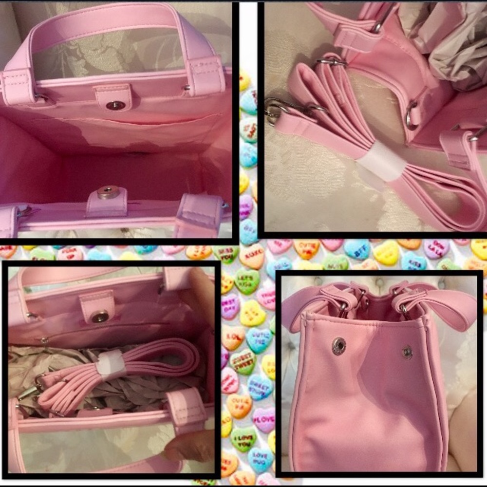 HEARTBREAKER•F%CK OFF•TOTE PINK CANDY•GRAPHIC - Picture 8 of 8