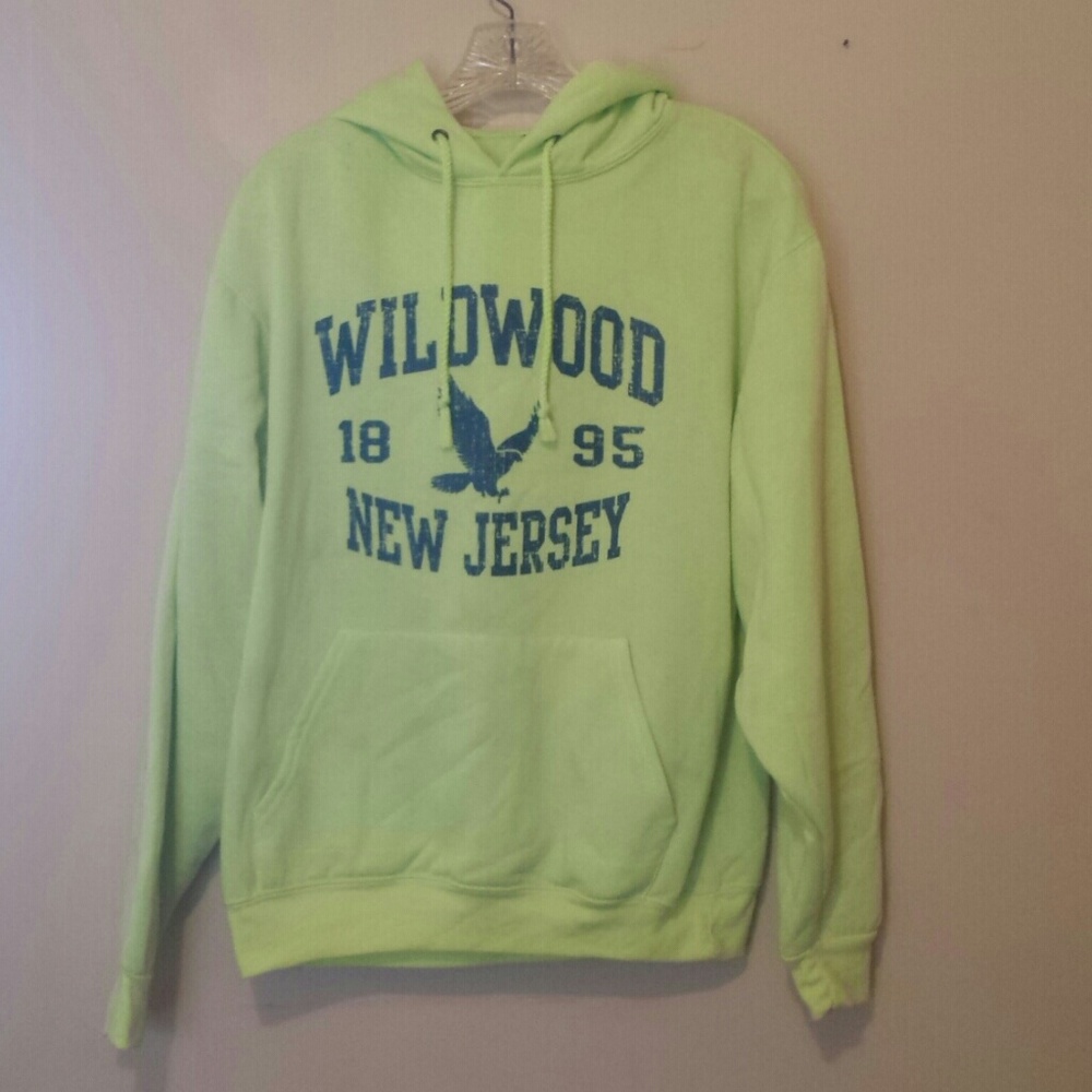 Neon yellow sweatshirt