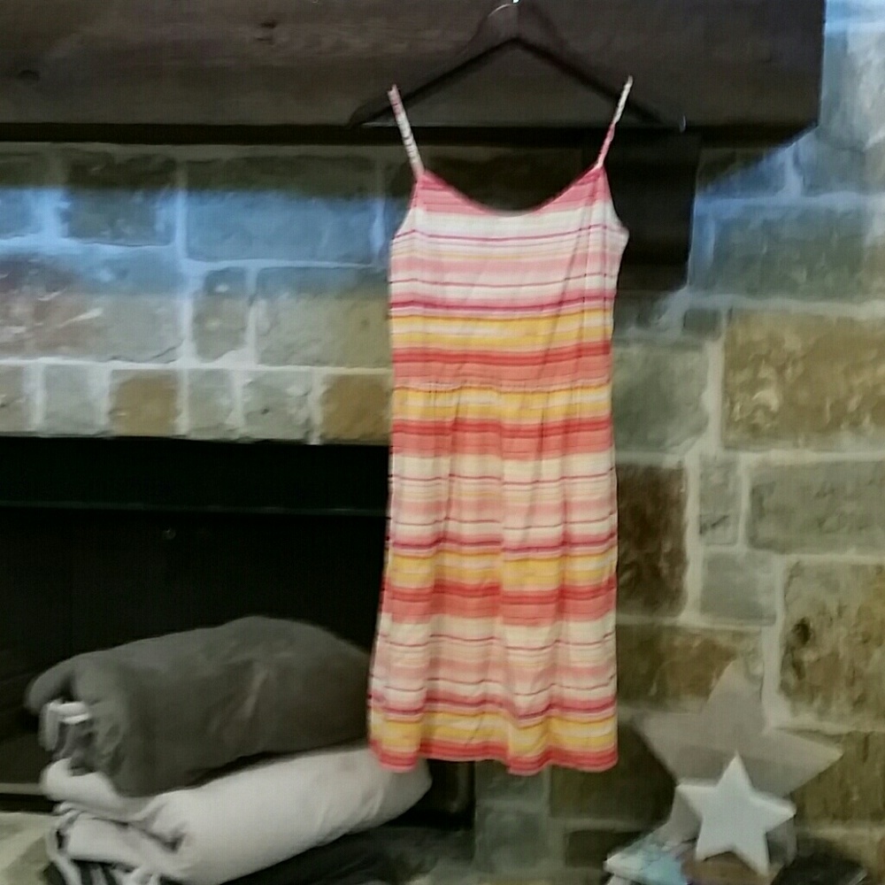Sunburst colored dress