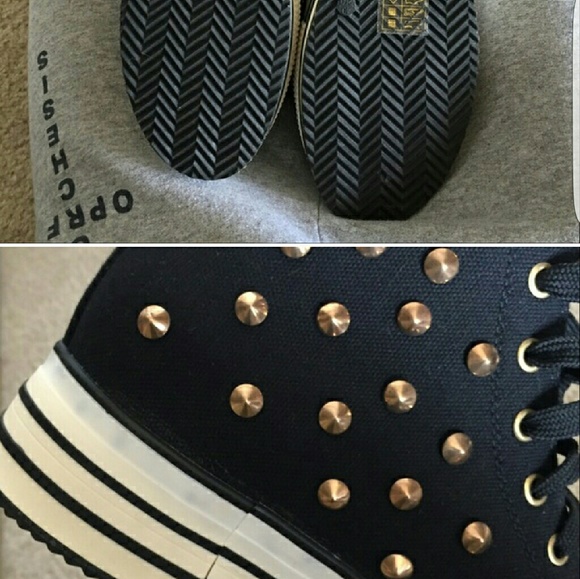 Studded platform sneakers - Picture 2 of 4