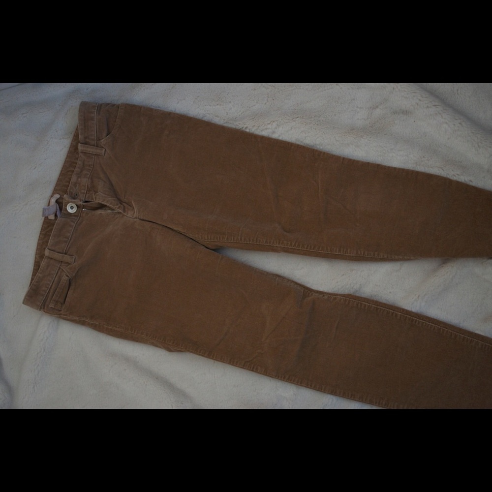 Tan corduroy pants