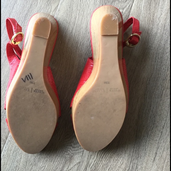 WHBM sling back wedges - Picture 4 of 8