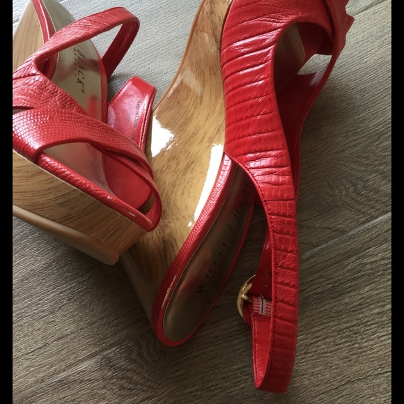 WHBM sling back wedges - Picture 7 of 8