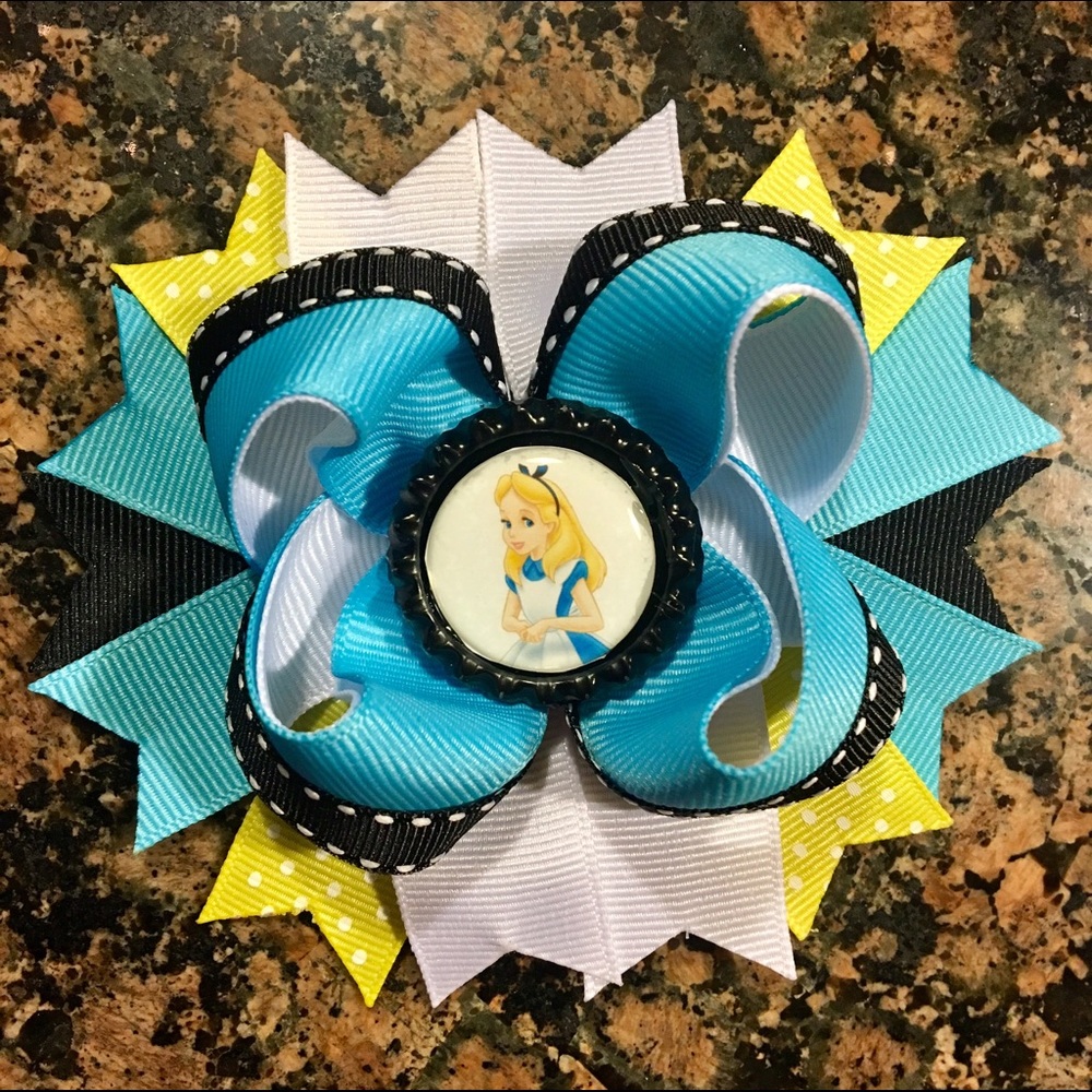 Alice in Wonderland bow