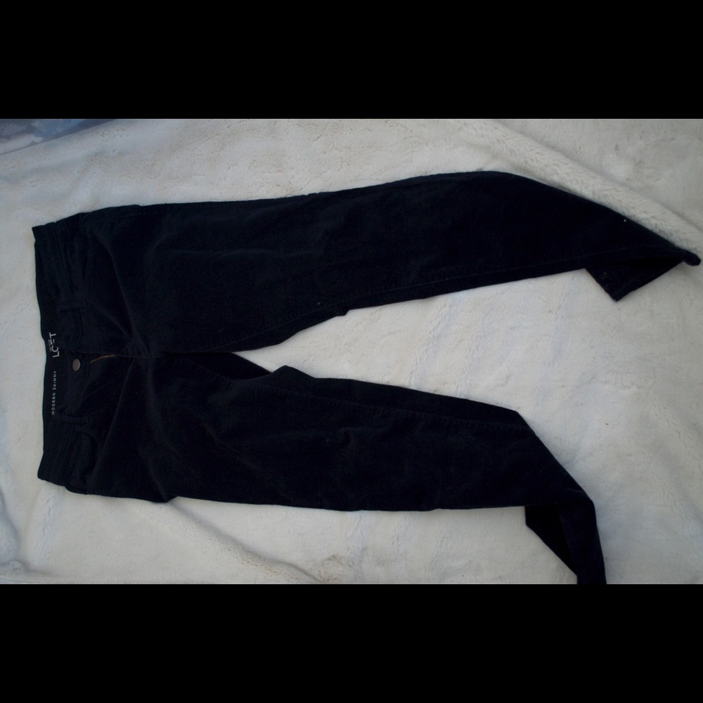 Navy blue corduroy pants
