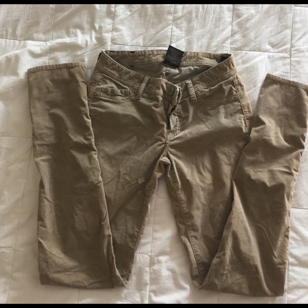 Skinny leg soft cords
