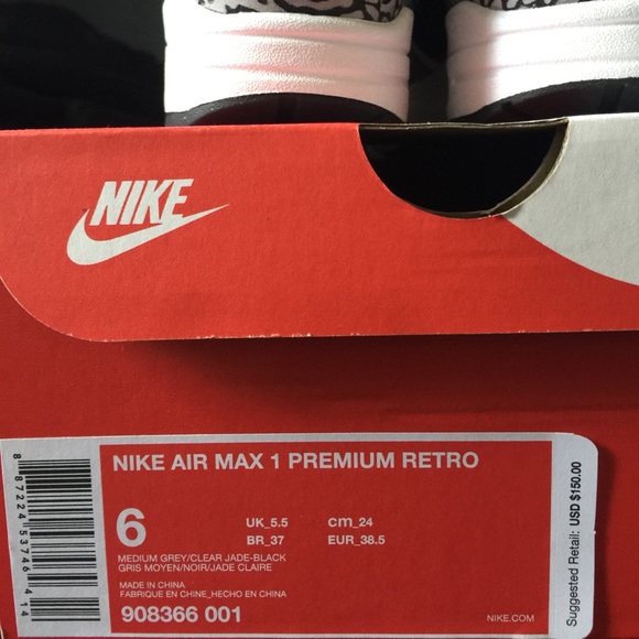 ❗️SOLD❗️Nike Air Max 1 Atmos Premium Retro Sz 6 - Picture 8 of 8