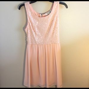Pink Sequence Dress