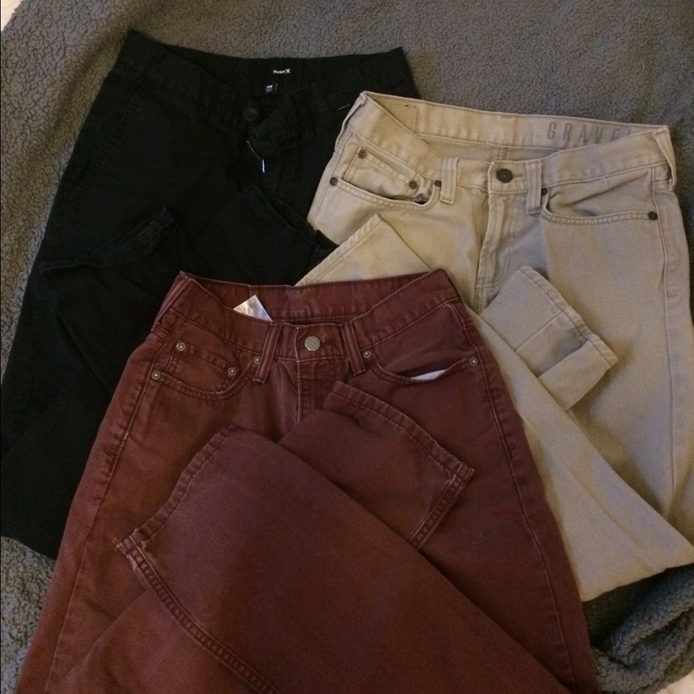 The other two pairs were donated