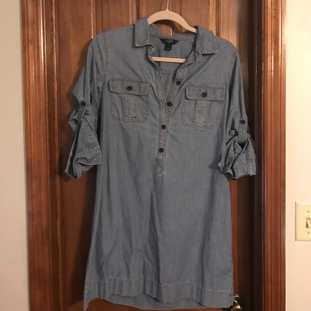 J. Crew denim dress