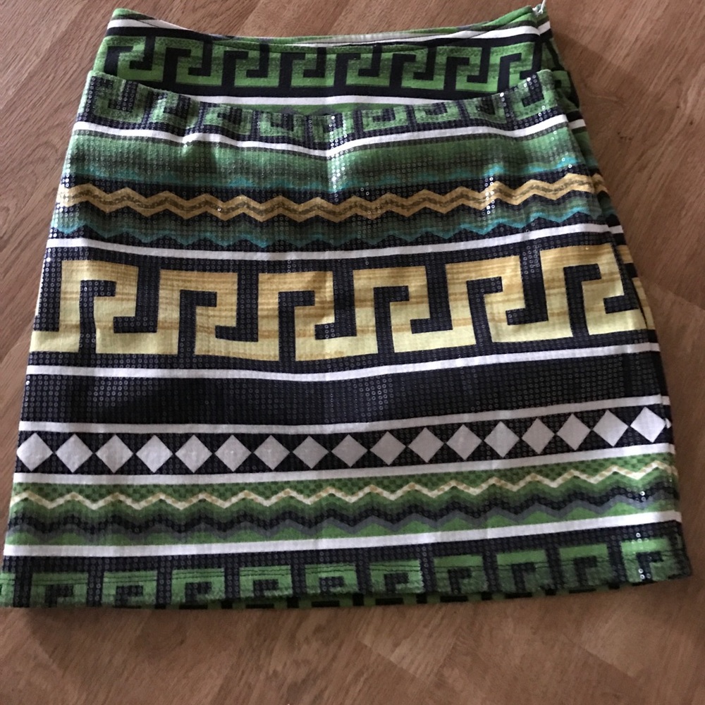 Medium skirt with bling. Never worn