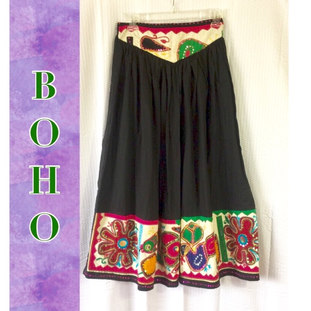Pier 1 Passports BOHO Skirt - Sz Medium