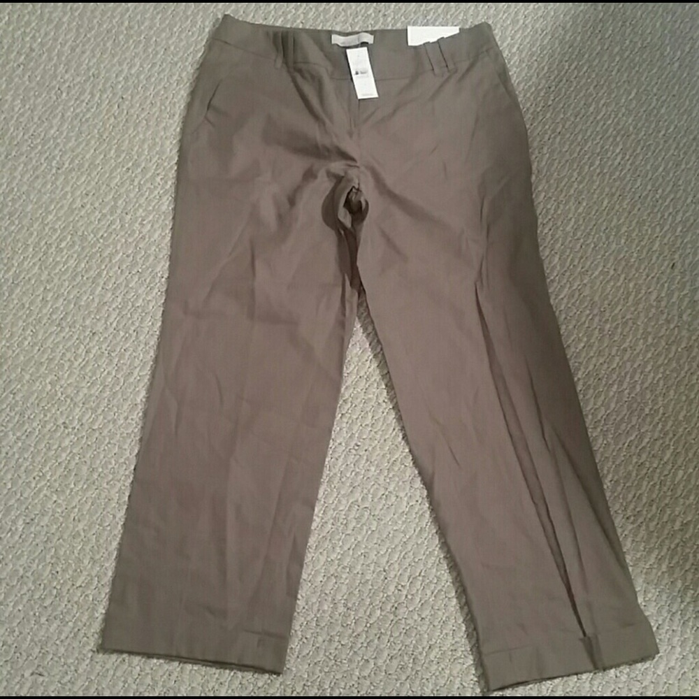 NWT Ann Taylor Loft cropped pants