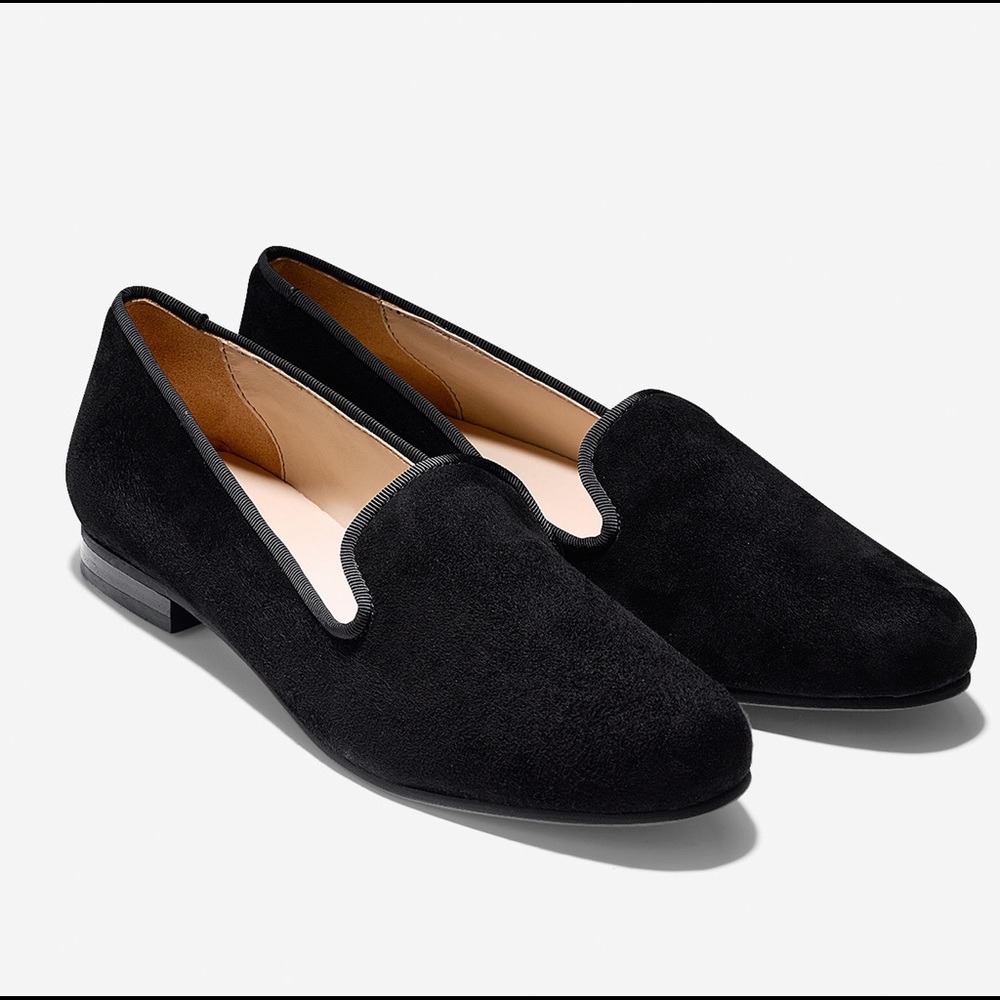 Cole Haan Sabrina Loafers Black Suede