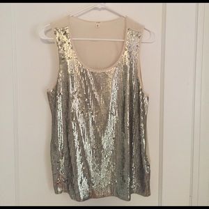 J Crew Sequin Tank J Crew Sequin Tank
