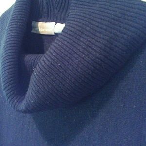 Black Cowl Neck Sweater
