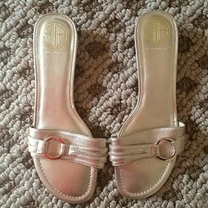 Lilly Pulitzer McKim Gold Mini Wedge
