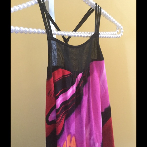 SOLD Cute Tye Dye Look Tank - Picture 3 of 5