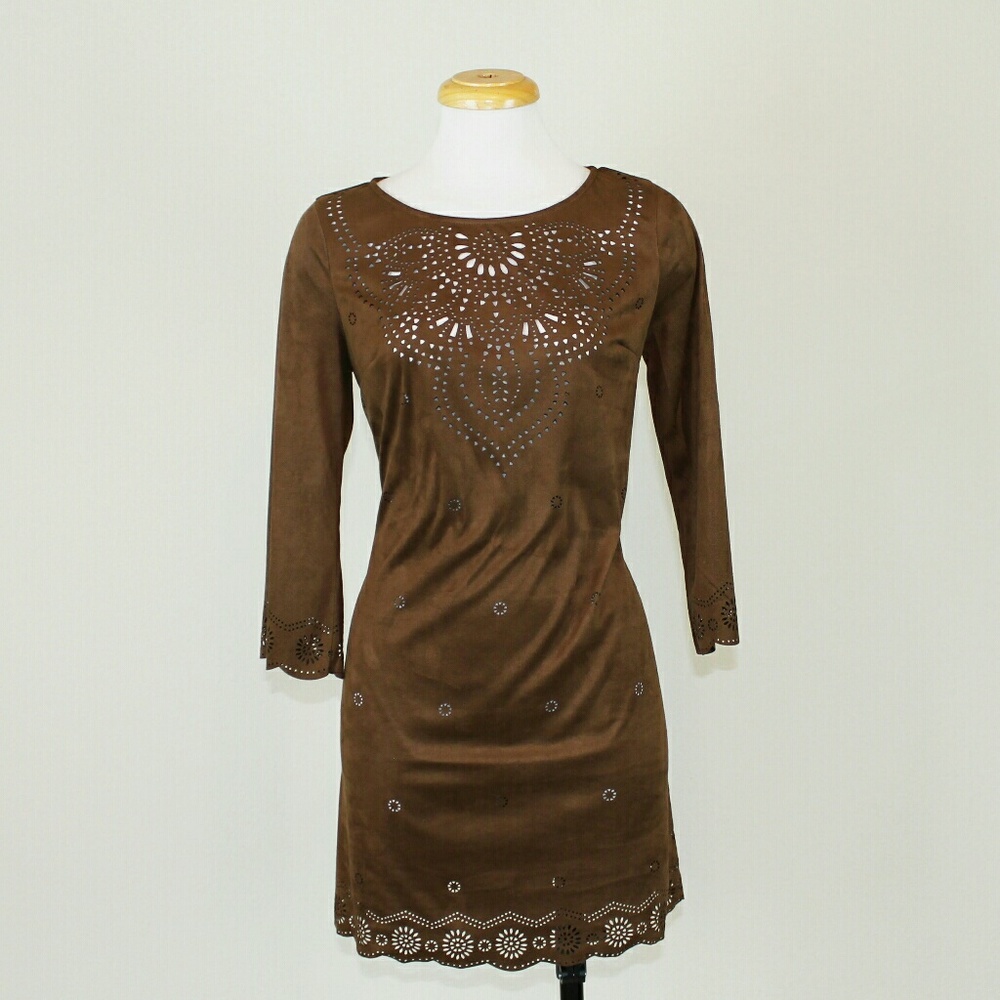 NWOT Flying Tomato Microfiber Cutout Mini Dress