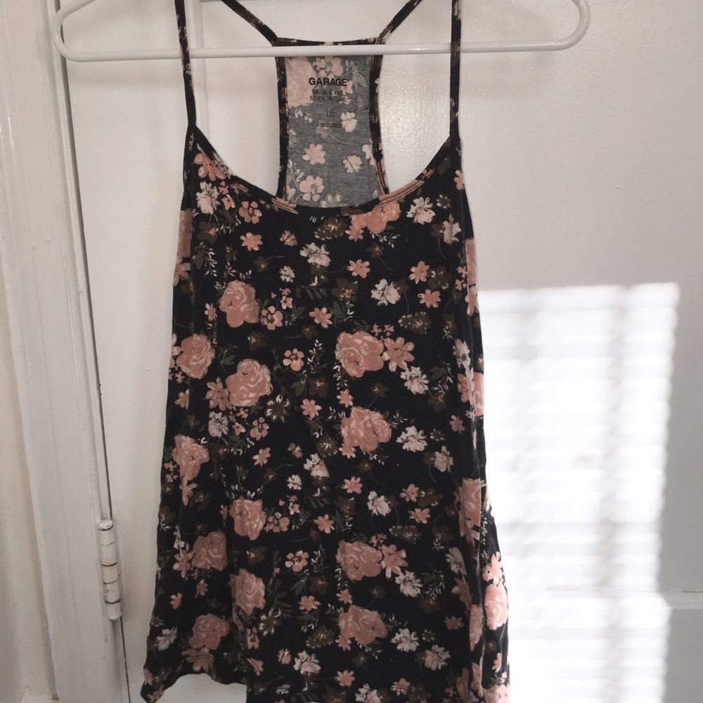 Racerback tank top