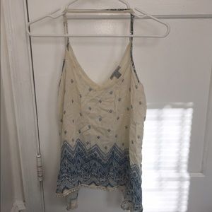 Crisscross tank top