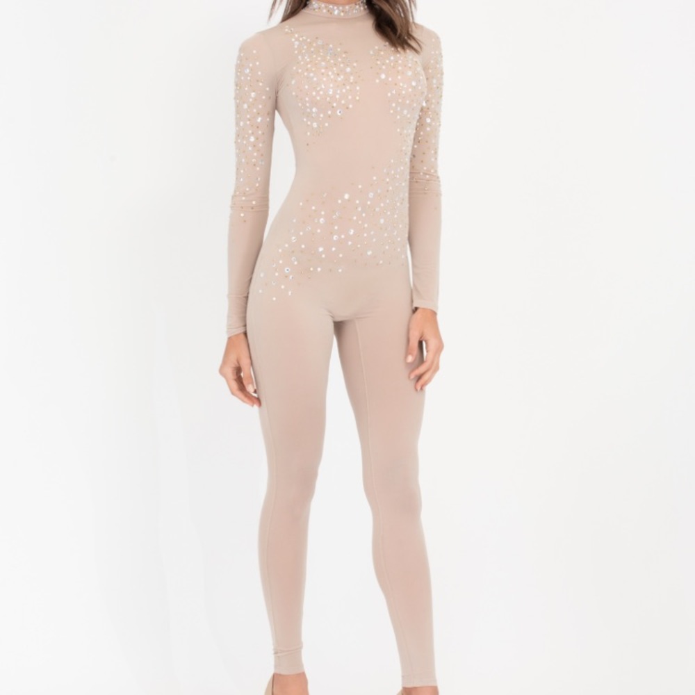dazzled one piece nude (new) Not excepting offers