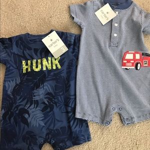 Baby boy onesie rompers
