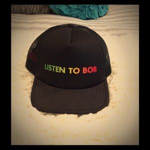 Listen To Bob trucker style hat