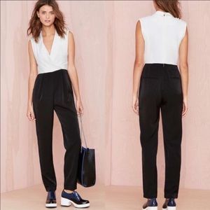 Nasty Gal Tuxedo Style Jumpsuit