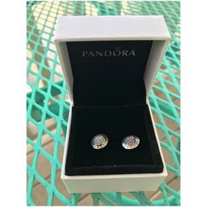 Never worn Pandora Earrings