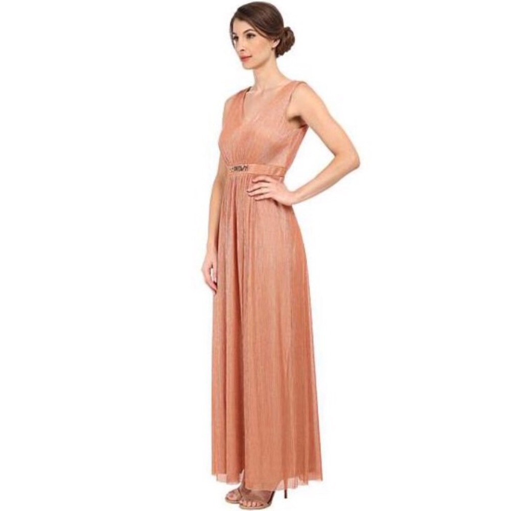 NWT Nine West Maxi Evening Dress /Gown Sz 6